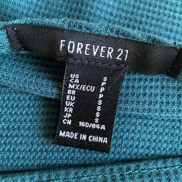 Adorable Teal Babydoll Dress - Small - Picture 5 of 5